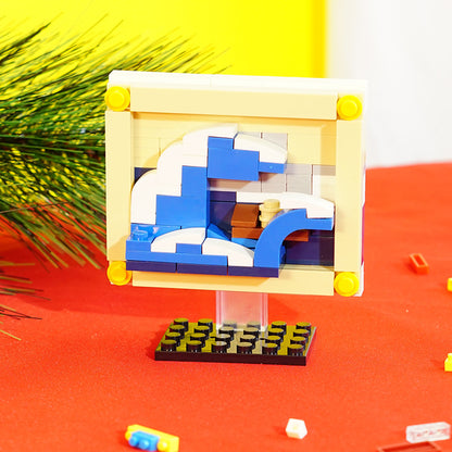 Famous Paintings Building Blocks Set