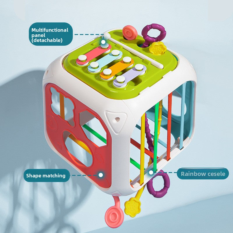 Educational Activity Cube for Kids
