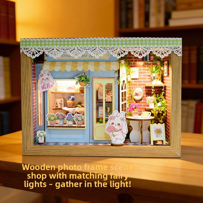 DIY Light-Up Building Block House Kits