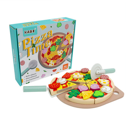 Wooden Tea Set Kitchen Pretend Play Toy