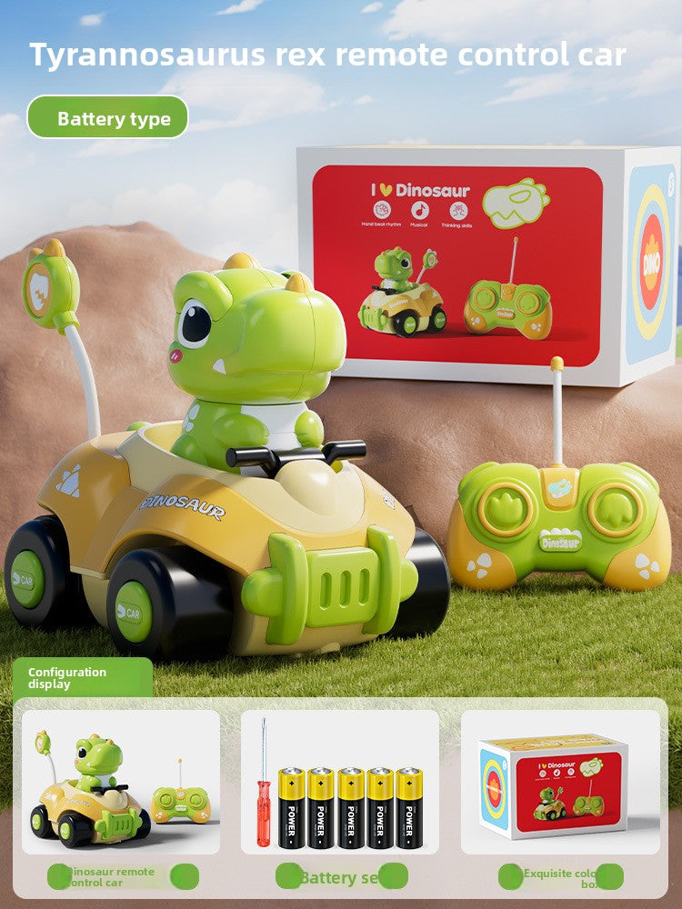 Dinosaur Remote Control Car for Kids 2.4g tyrannosaurus rex-free battery