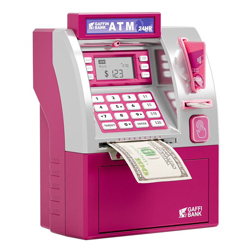 ATM Piggy Bank for Kids Money Learning