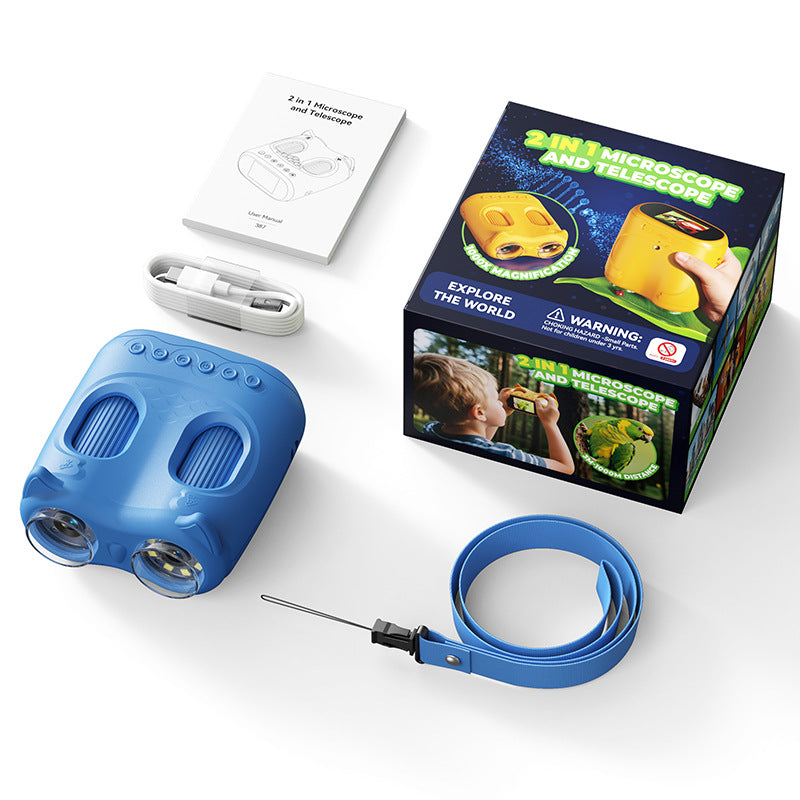 Kids Telescope Microscope Camera Toy