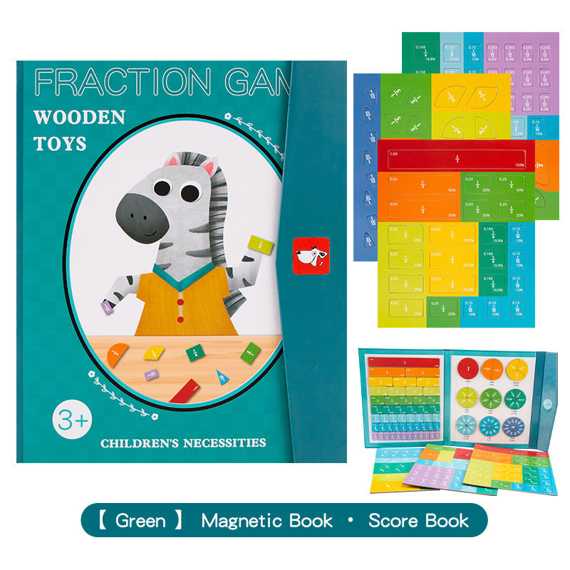 Fraction Learning Book for Kids Fraction learning book