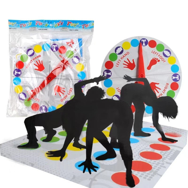 Kids Balance Game Mat for Coordination Play Twist Dot OPP Bag