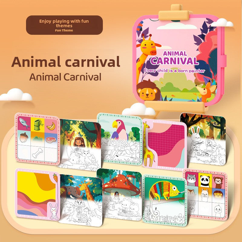 Reusable Water Drawing Book for Kids