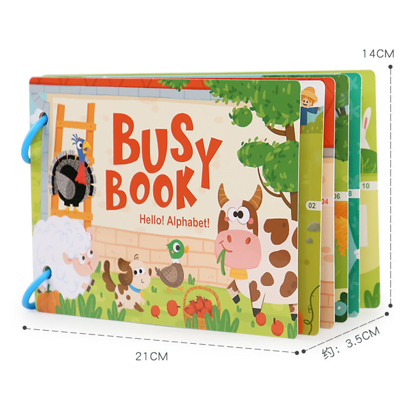 Children’s Busy Book with Themed Activities
