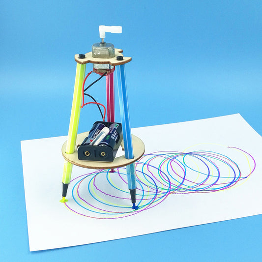 STEM Engineering Project Kits for Kids 06 Graffiti robot