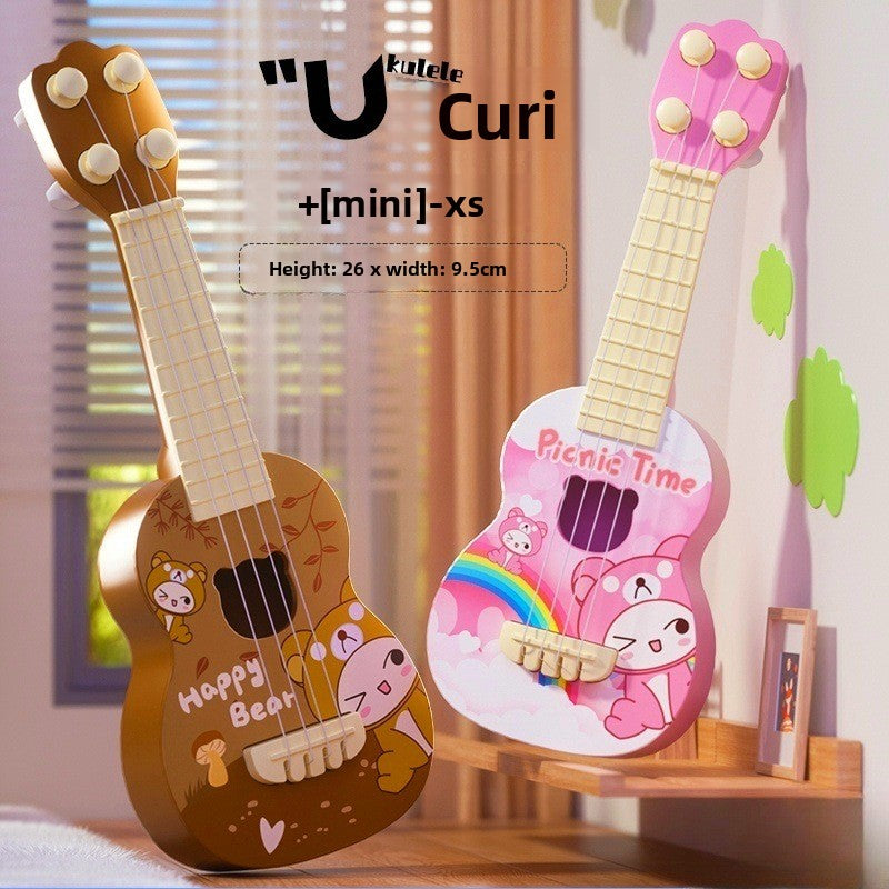 Kids 26cm Dinosaur & Animal Toy Ukulele – Musical Play