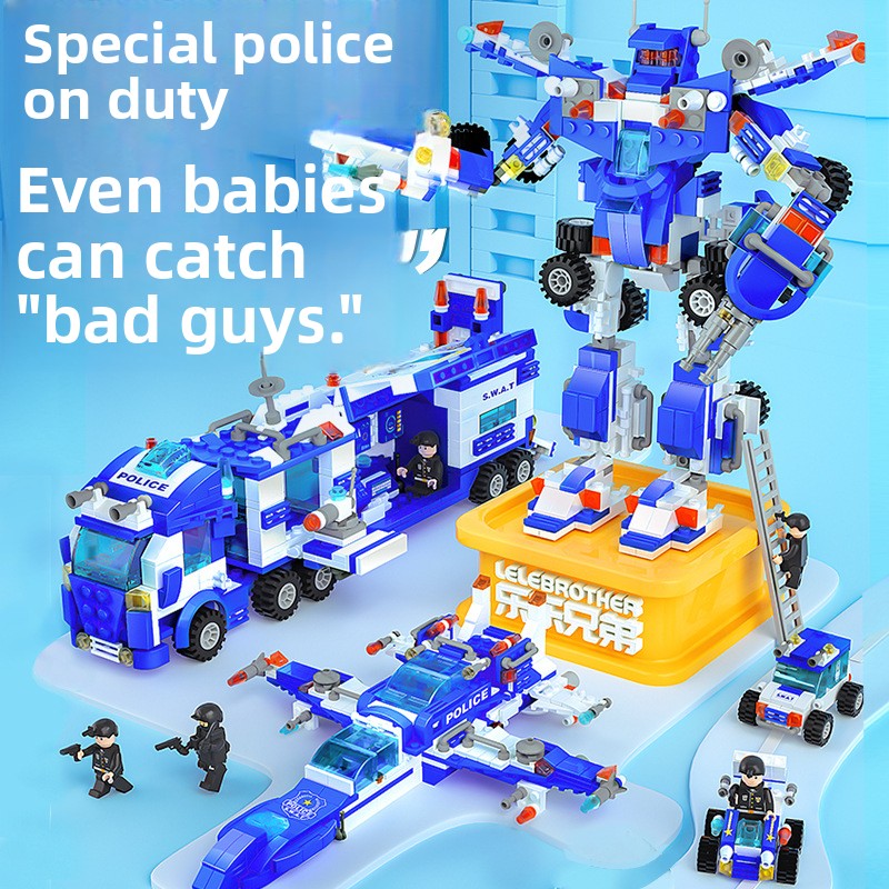 800+ Piece Small Building Blocks Kit – Themed Construction Sets