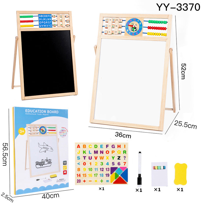 Double-Sided Drawing Board for Kids