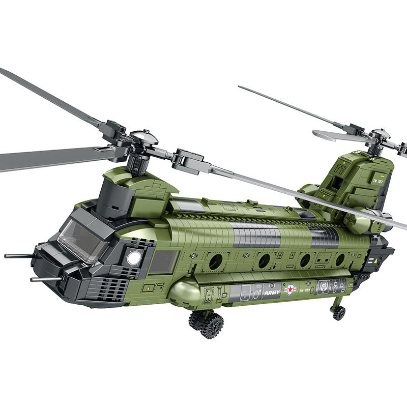 Helicopter Building Blocks STEM Set for Kids 33031 chinnuk helicopter
