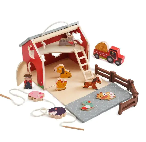 Grow & Discover: Montessori Wooden 5-in-1 Educational Toy! 🌳🧠🎶🧩