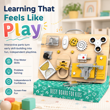 Number Matching Puzzle for Preschoolers – Hands-On Early Math Skills Learning Toy Ages 3-5