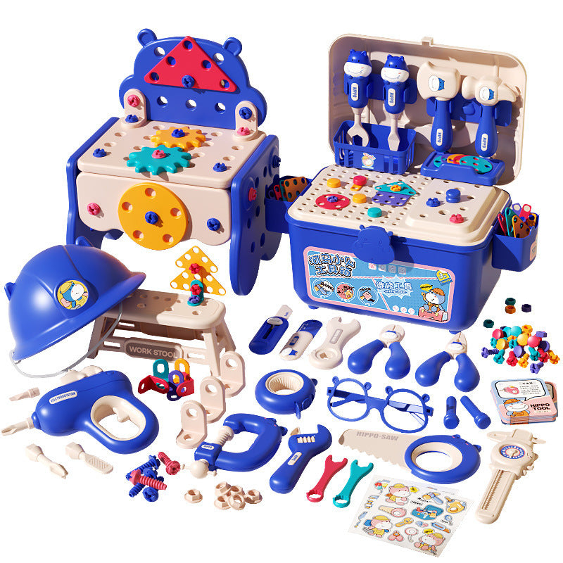 Kids Pretend Play Toolbox Set