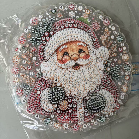 5D Christmas Diamond Painting Kit, 20 × 20 cm