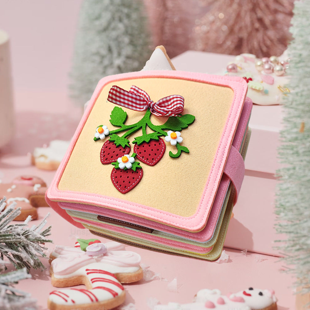 3D Felt Sensory Book for Toddlers