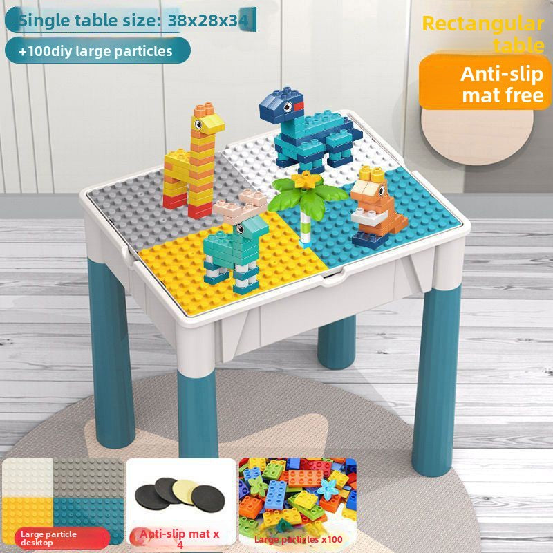 Large Building Block Table for Kids Building block table 100