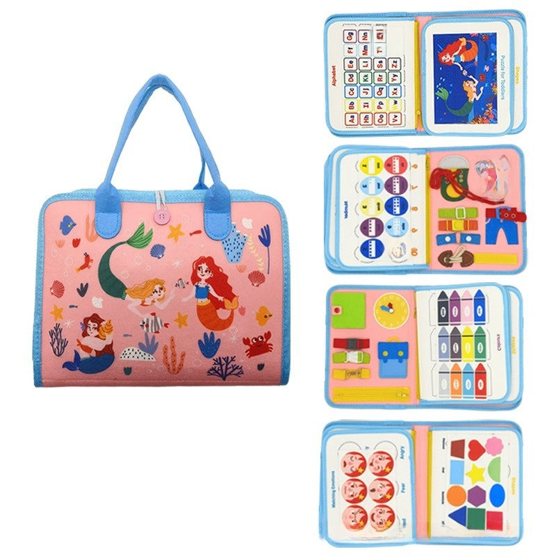 Felt Busy Boards for Kids – 12 Designs