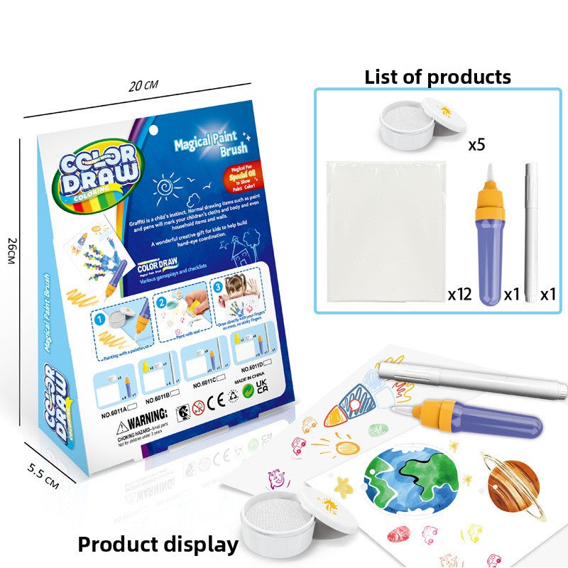 Magic Drawing Pens Set for Kids – 8 Piece-Count Options 6011c symphony brush 19pcs