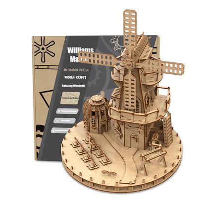 Fashion Simple Williams Manor Shape Puzzle Toys