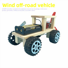 DIY Wind-Powered Car Kit for Kids – STEM Engineering Toy