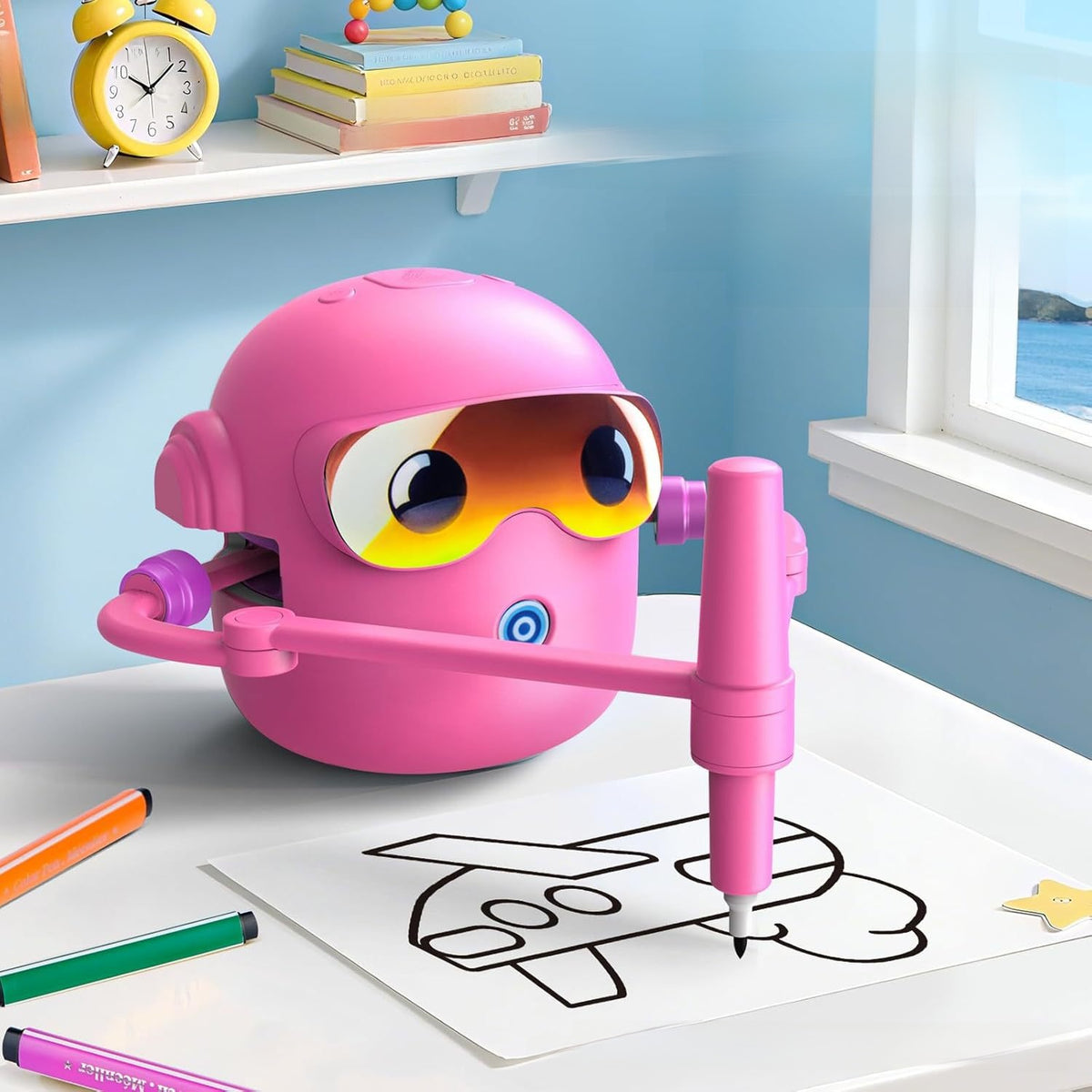 Drawing Robot with Guided Drawing Cards
