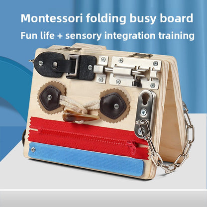 Montessori Busy Board Educational Toy
