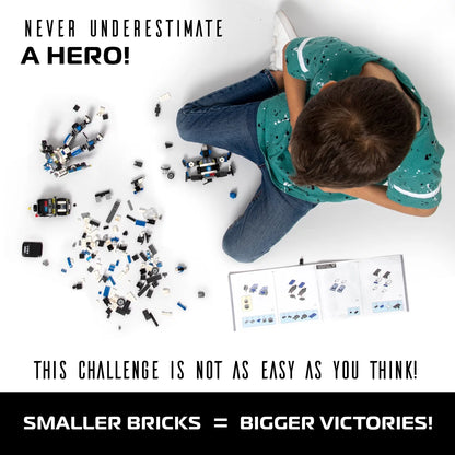 Robot Police STEM Building Toy for Boys | Gift for Kids Ages 6 7 8 9 10 11 Year Olds