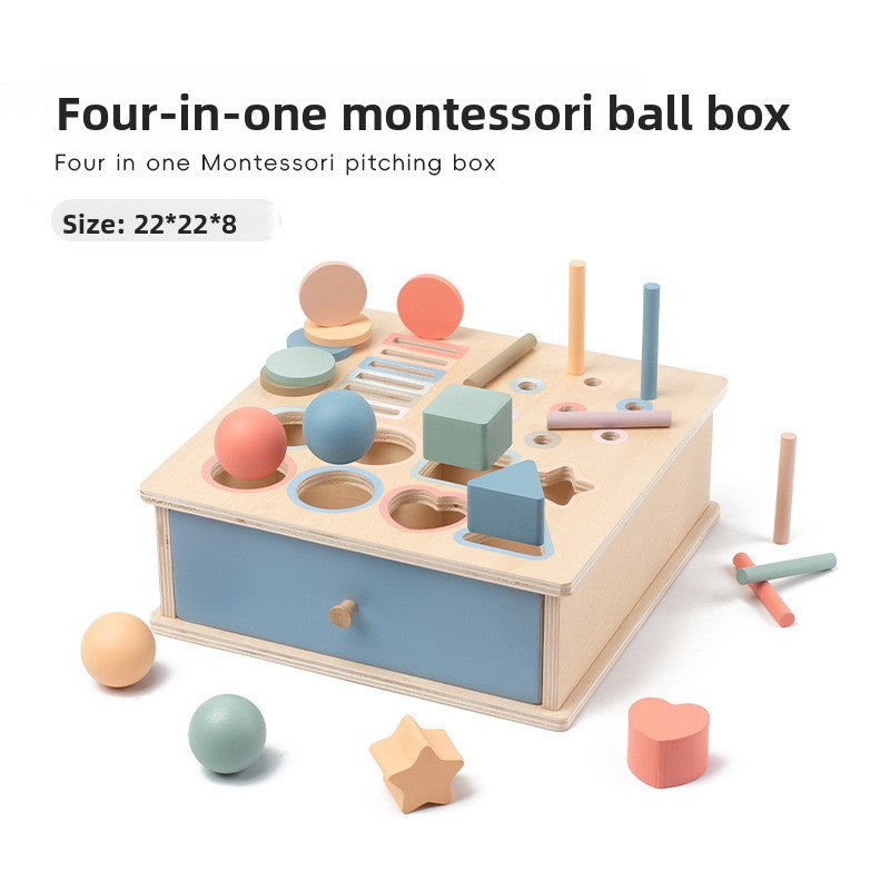 Montessori Shape and Color Matching Toy