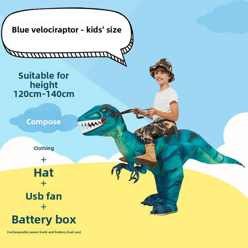 Inflatable Dinosaur Costume for Kids and Adults