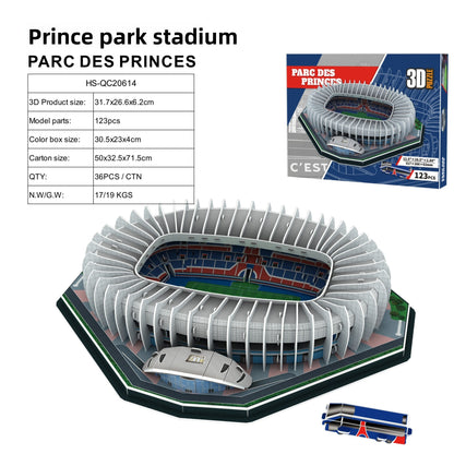 3D Stadium Puzzle Model for Kids