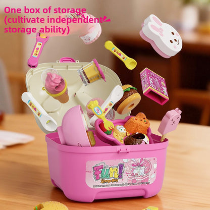 Pudding Feeding Pretend Play Toy Set