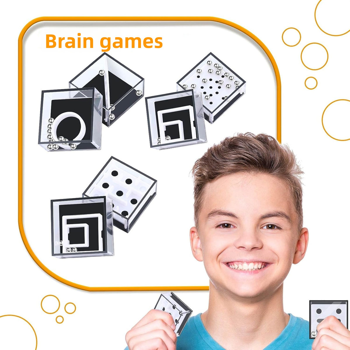 Mini Ball Maze Puzzle – 3.5 cm