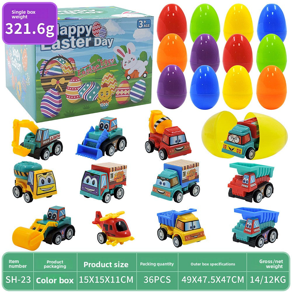 Easter Puzzle Egg Toy Set for Kids