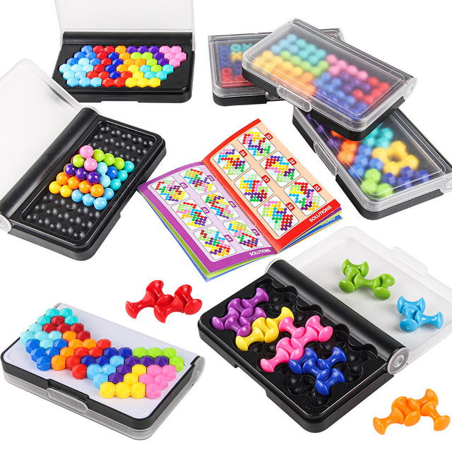 Mini Logic Puzzles: Try Bead, Shape or Ring Arrangement Challenges
