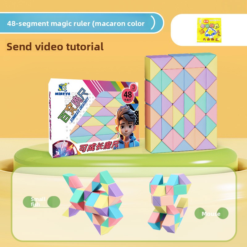 Magic Ruler STEM Building Toy for Kids