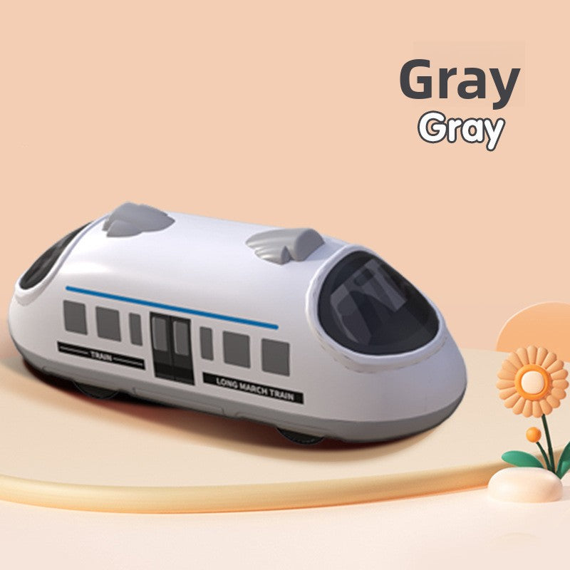 Pull-Back High-Speed Train Toy for Kids harmony number-gray [opp bag]]