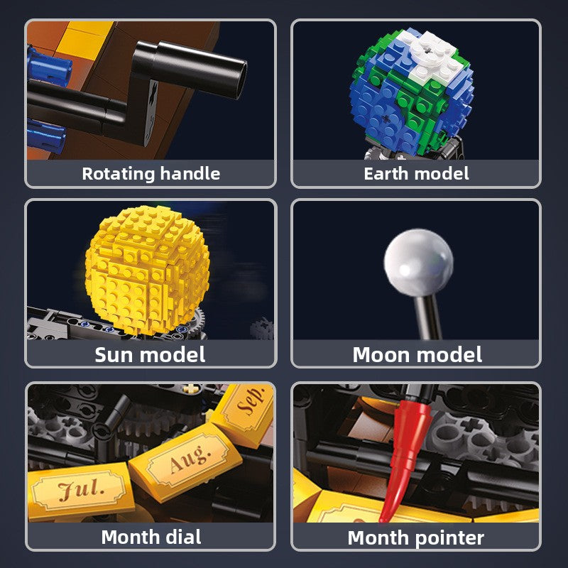 Solar System Gear Building Set – 800+ Pieces