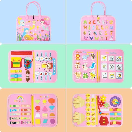Felt Activity Board for Children, 22 × 28 cm Wonder Kids Toy