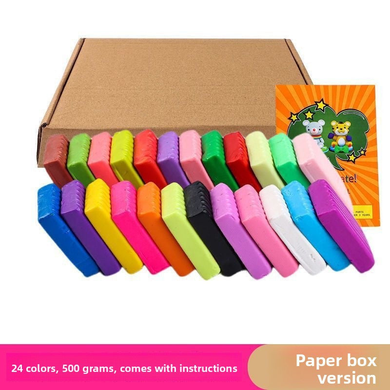 Soft Modeling Clay Set with Color Options
