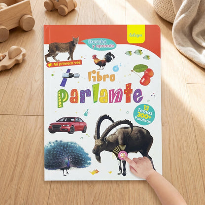 Spanish-English Bilingual Interactive Learning Book for Children Wonder Kids Toy