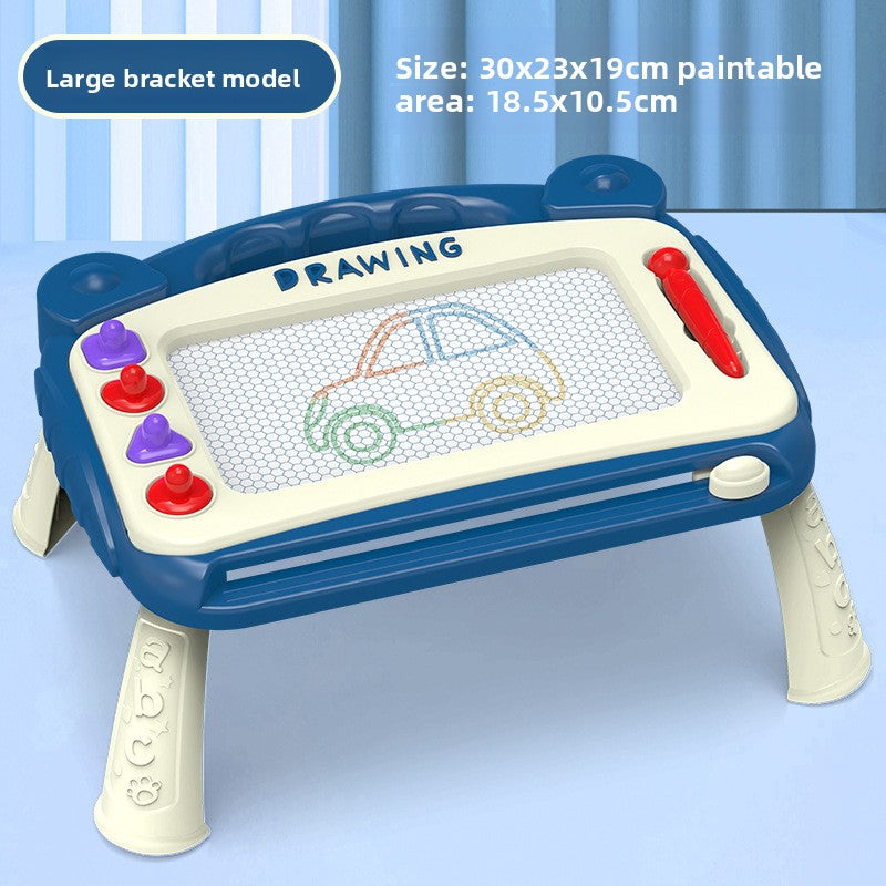 Magnetic Drawing Board for Kids with Pen and Stamps