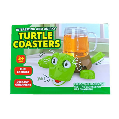 Turtle Press-Eye Coaster Fidget Toy
