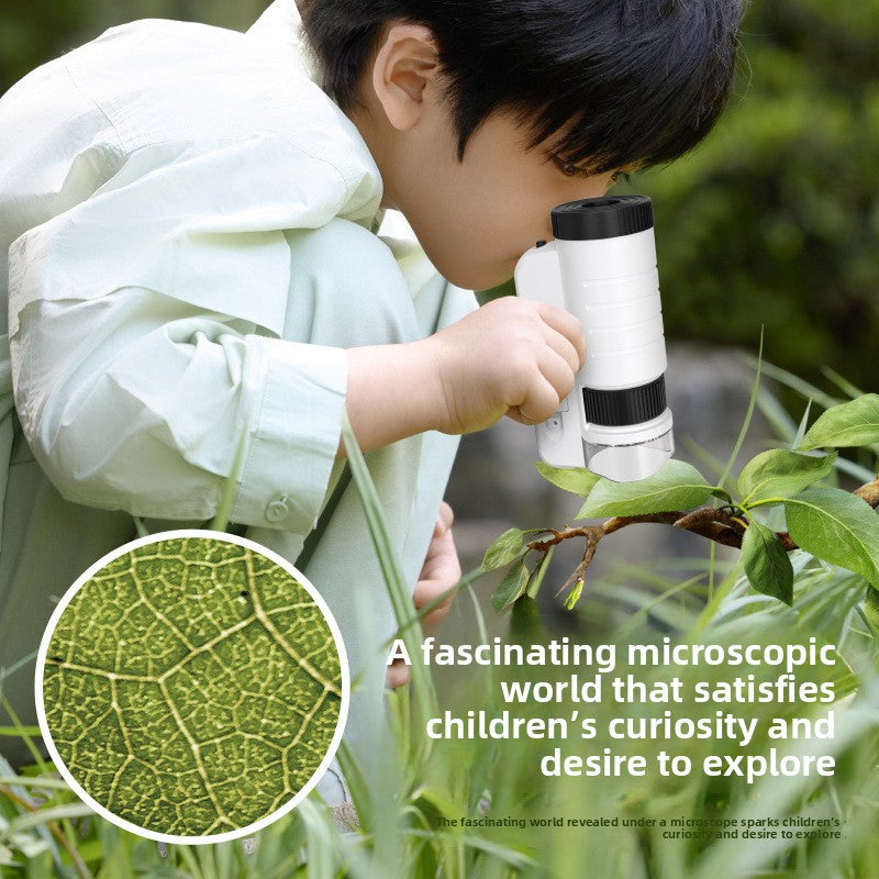 Portable Handheld Microscope for Kids