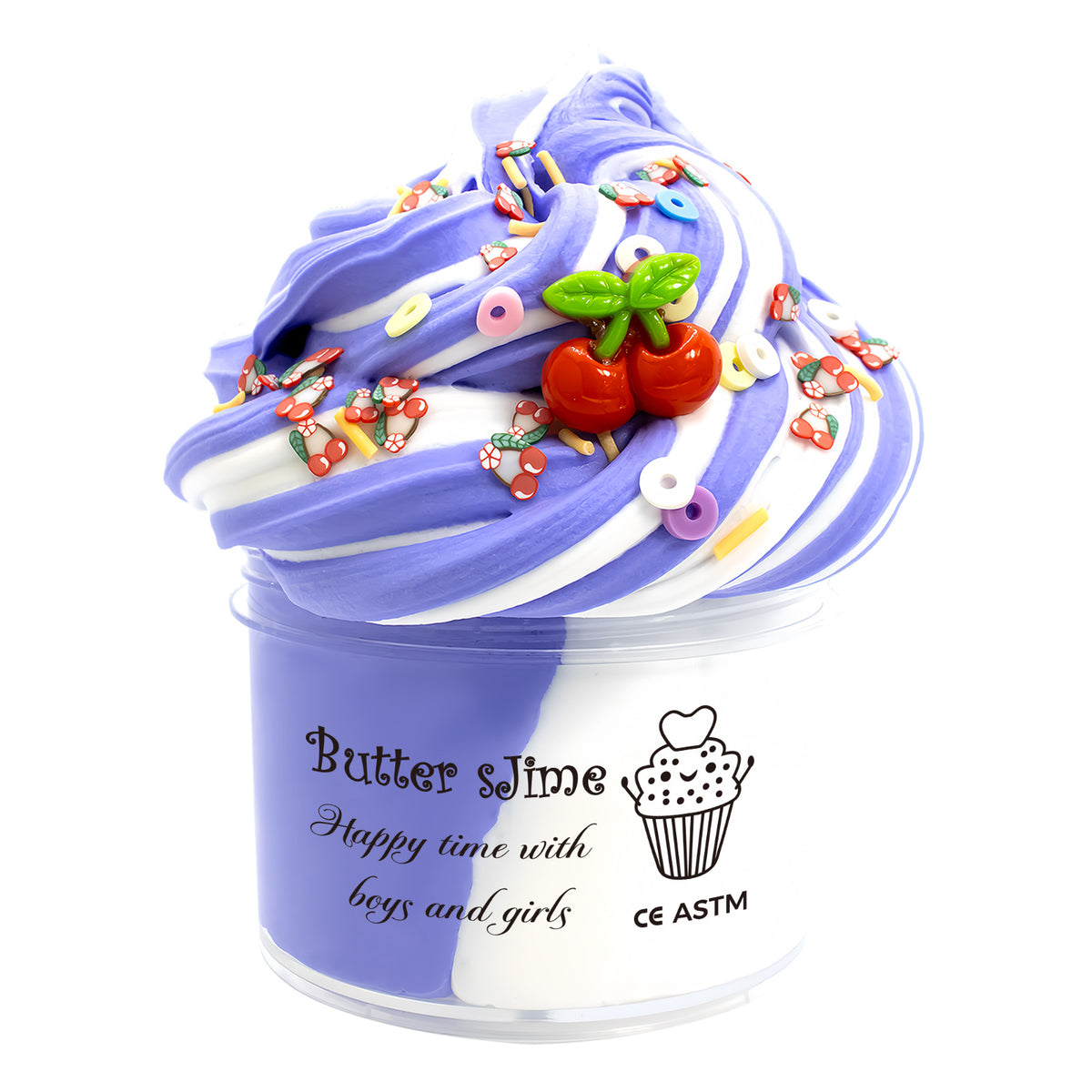 Fruit-Themed Slime – 70 ml or 12-Pack Options