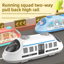 Pull-Back High-Speed Train Toy for Kids