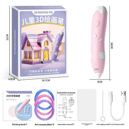 3D Printing Pen for Kids Creative Drawing