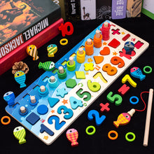 Five-in-One Ocean Learning Board for Kids