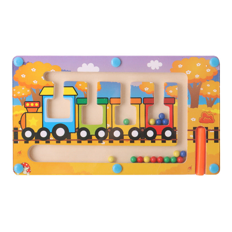 Wooden Magnetic Learning Toy Set